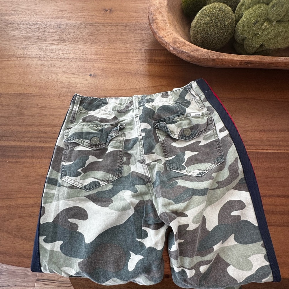 MOTHER Camouflage Pants with Red and Blue Stripes 24 - Picture 4 of 7